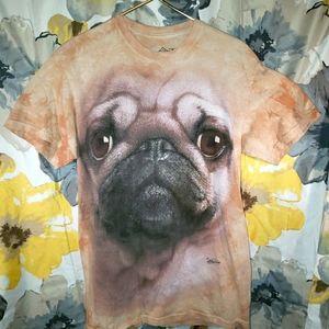 The Mountain Pug shirt